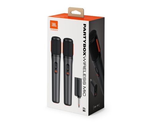 Micrófonos inalámbricos JBL PartyBox Wireless Mic (2 microfonos)