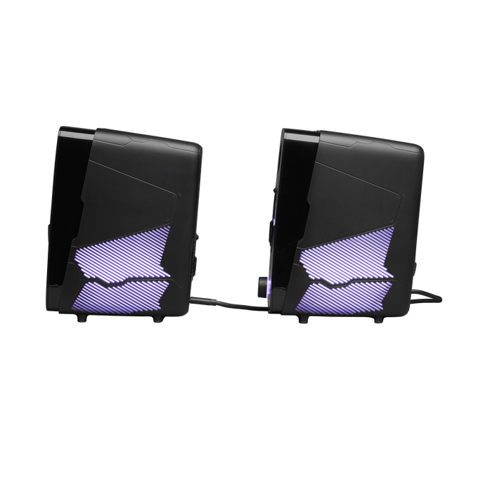 Parlantes JBL Quantum DUO para Gaming con RGB y Sonido Envolvente