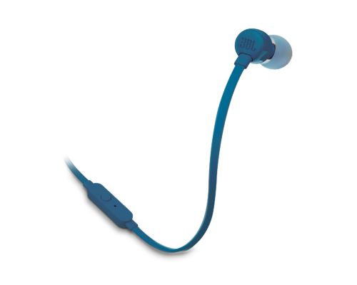 JBL Auriculares internos con microfono Tune 110 Blanco y Azul