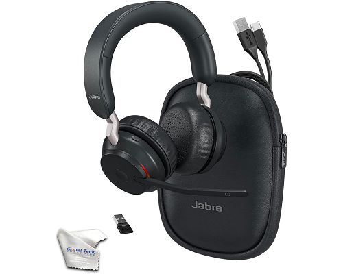 Auriculares con Microfono Jabra Evolve2 65 UC Stereo Link380a