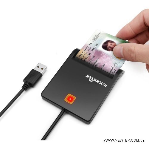 Lector de Cedula Digital USB Smart Card Lectora de Tarjeta con chip Compatible