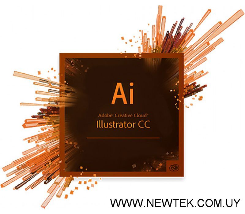 Licencia Adobe Illustrator CC Suscripción Anual For Teams Para Empresa 1 Usuario