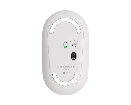 Mouse Bluetooth delgado y compacto con un botón personalizable M350s Pebble 2