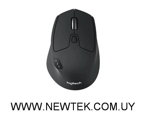 Mouse Inalambrico Logitech M720 1000dpi Negro Unifying PilaAA 8 Botones