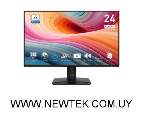 Monitor MSI PRO MP242A E2 24” FHD IPS 1MS 120Hz HDMI Displayport VGA