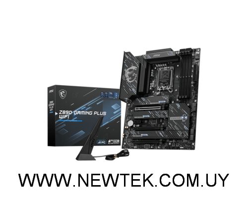 Placa Madre MSI Z890 GAMING PLUS WIFI DDR5 Pcie 5.0 HDMI Displayport USB-C 1851