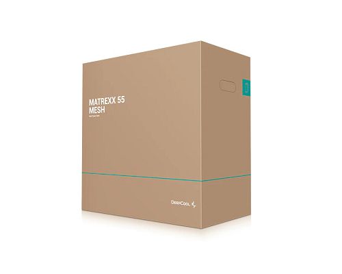 Gabinete DeepCool MATREXX 55 MESH ADD-RGB 4F Vidrio Templado