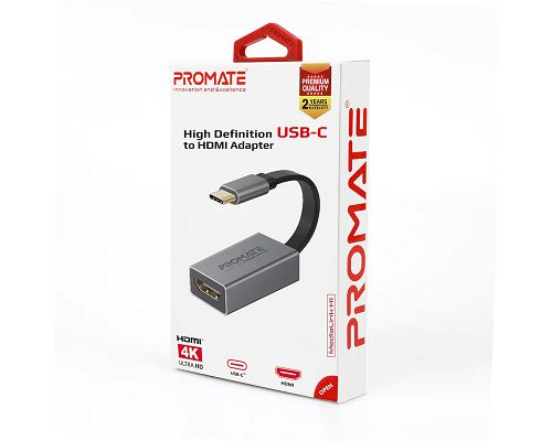 Adaptador PROMATE MediaLink-H1 USB-C a HDMI 4K