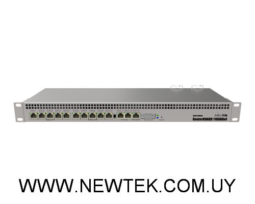 Router Cableado MicroTik RB1100AHx4 Dude Edition Gigabit x13 Quad Core 60GB M.2