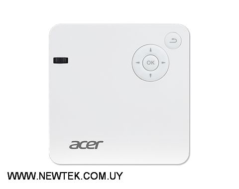 Mini Video Proyector ACER C202i Portable 854x480 300Lm LED Batería Integrada USB