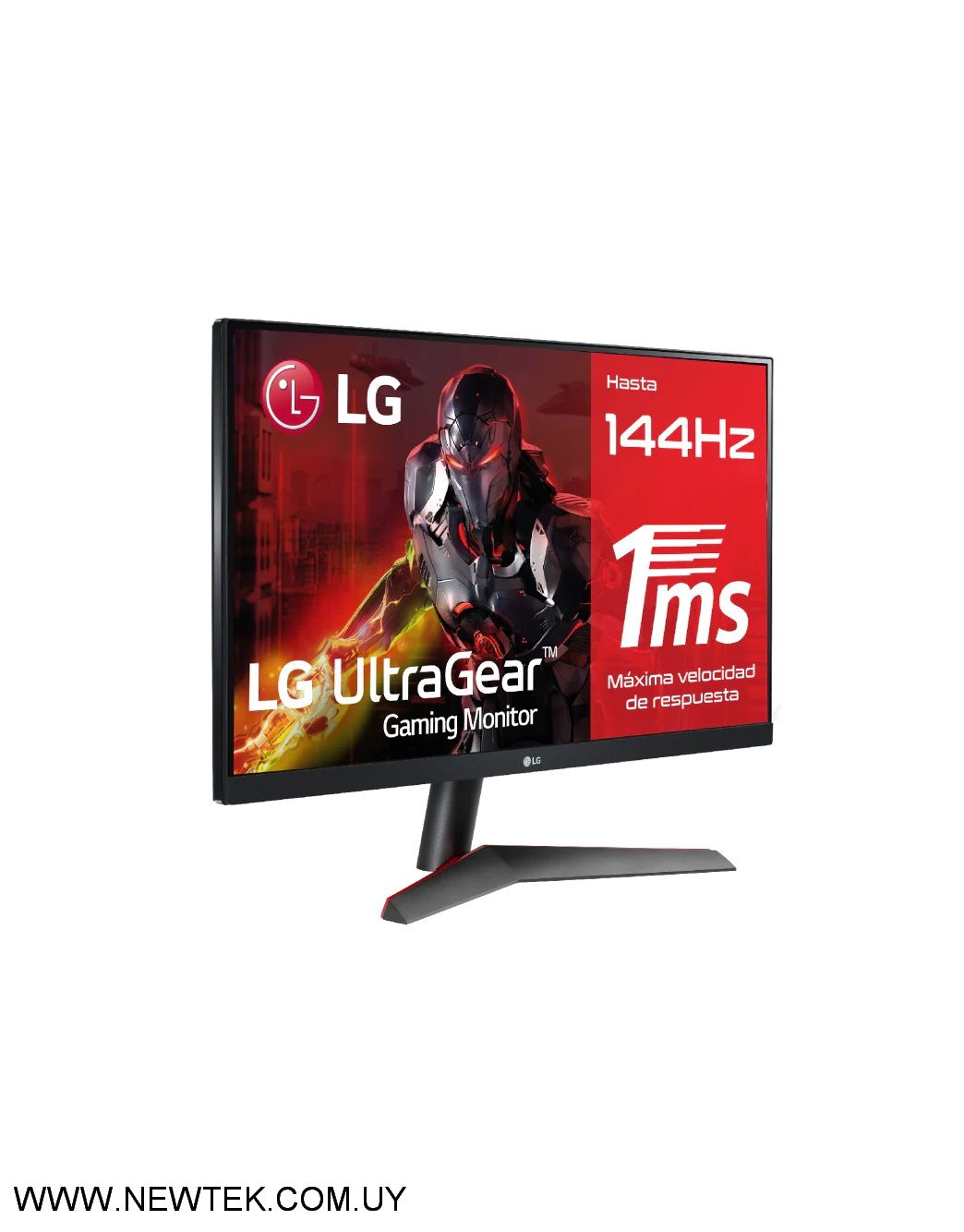 Monitor LED LG 24GN600-B 24" Pulgadas FHD 144Hz 1ms IPS AMD FS UltraGear Gaming
