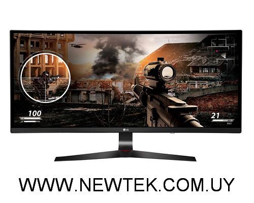 Monitor LED LG 34UC79G-B 34" Curvo FHD UltraWide UXGA IPS 1ms 144hz AMD FreeSync