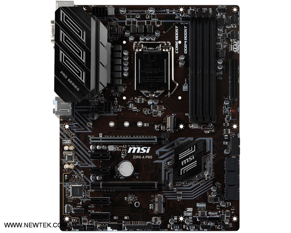 Motherboard MSI Z390-A PRO Intel Socket LGA 1151 4 Slots DDR4 PCI-E GEN3 X4 M.2