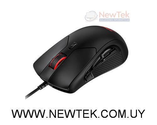 Mouse Cableado HyperX Pulsefire Raid HX-MC005B 11 Botones 16.000 DPI Gaming RGB