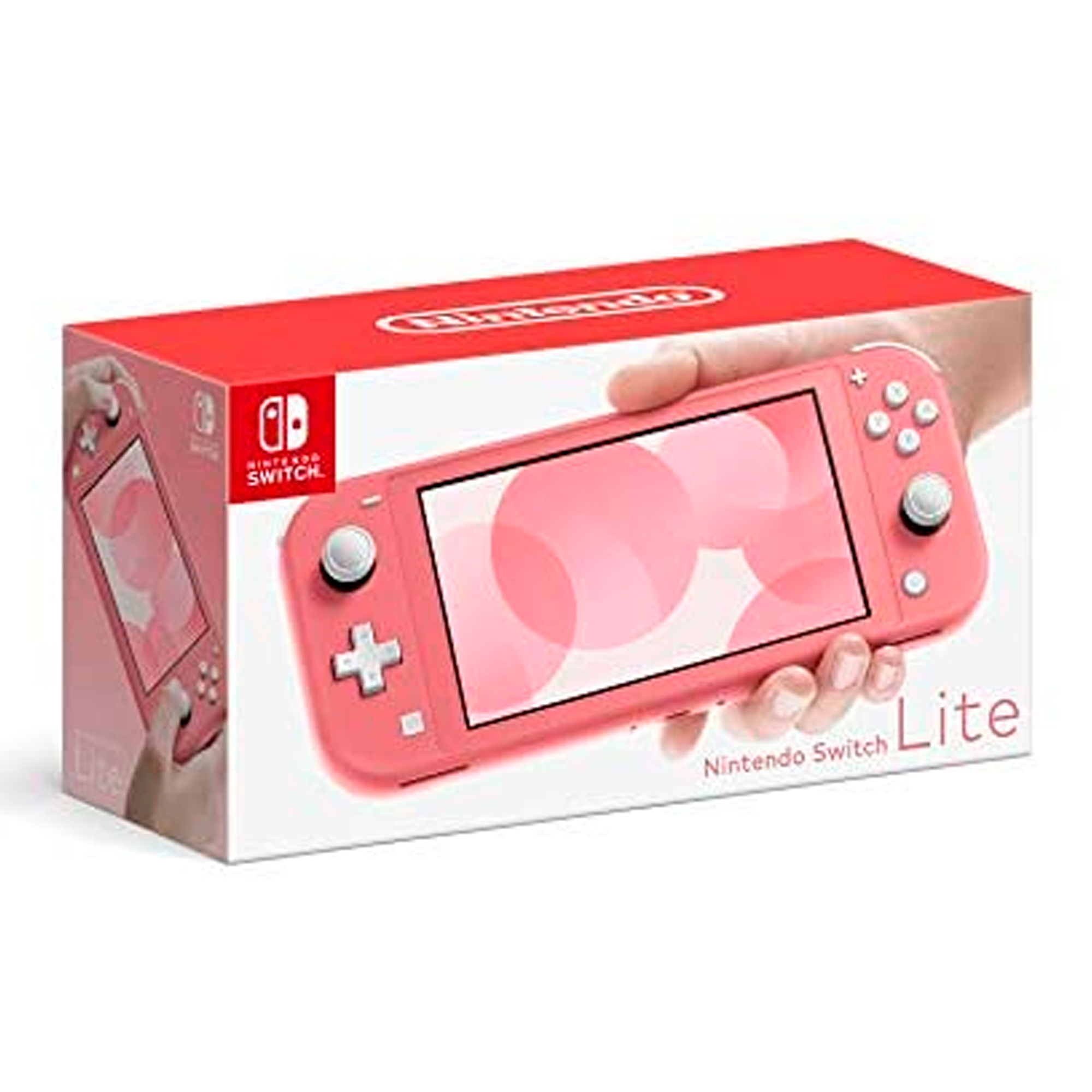 Consola Nintendo Switch Lite Coral Pantalla 5.5" 32Gb Expandible Wifi Bluetooth