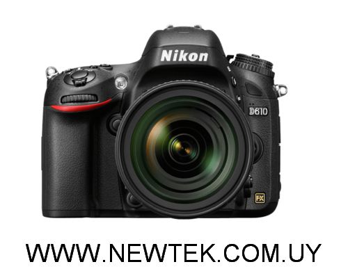 Camara Digital Nikon D610 24MP 3.2" 1080p Reflex SD SDHC SDXC