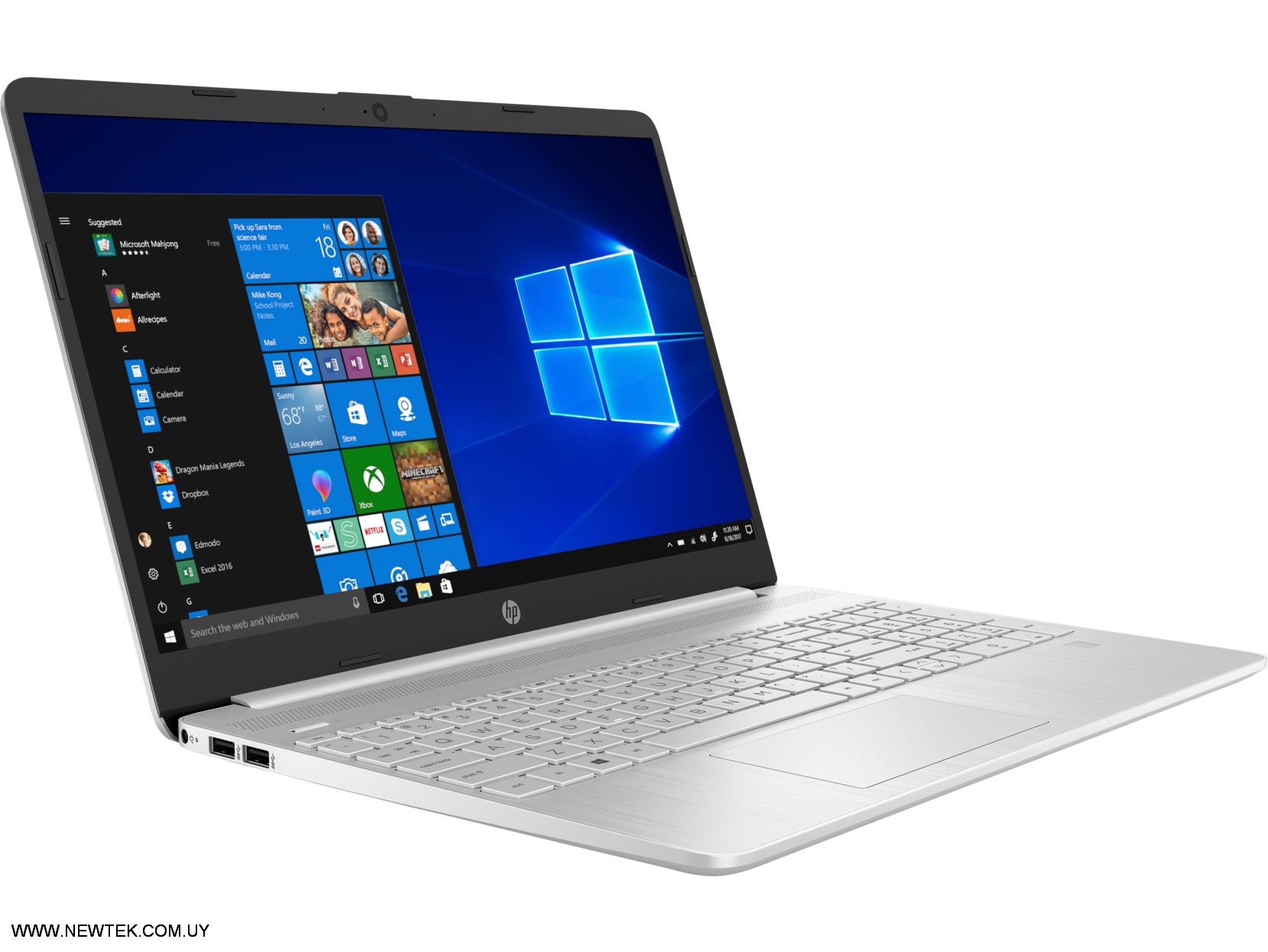 Notebook HP 15-dy2055la (3A8V9LA) Core i5-1135G7 Mem 8GB SSD 256GB 15.6" FHD W10