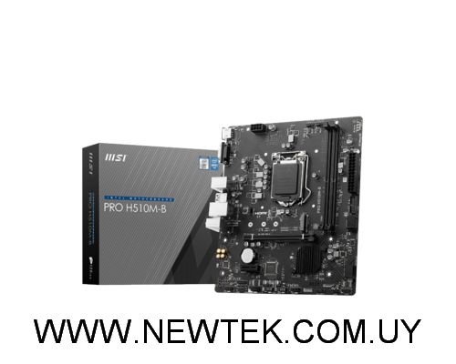 MSI Placa madre PRO H510M-B DDR4 HDMi VGA