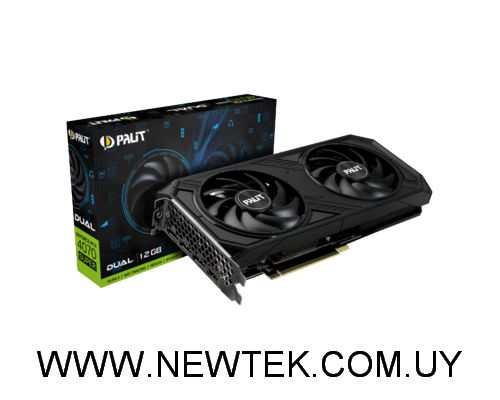 Tarjeta de video Palit GeForce RTX 4070 SUPER Dual 12GB GDDR6