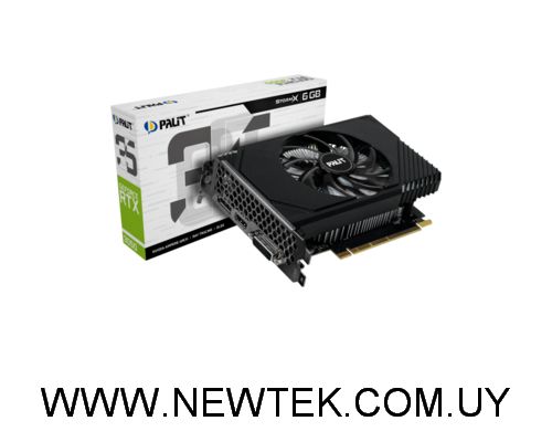 Tarjeta de video Palit GeForce RTX 3050 StormX 6GB GDDR6