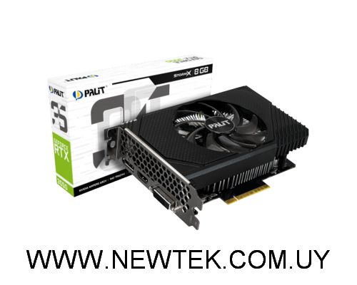 Tarjeta de video Palit GeForce RTX 3050 StormX 8GB GDDR6