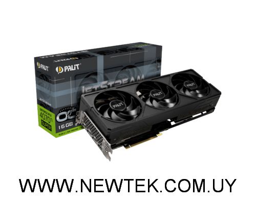 Tarjeta de video Palit GeForce RTX 4070 Ti SUPER 16GB JetStream OC