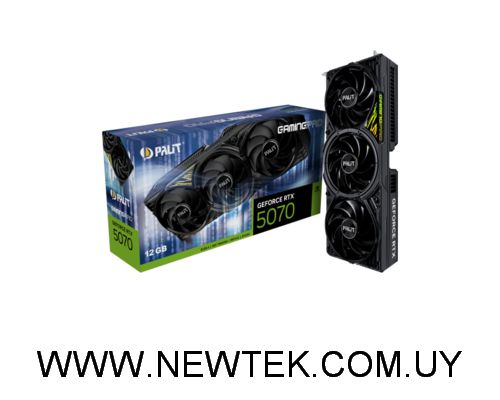 Tarjeta de video Palit GeForce RTX 5070 Gaming Pro 12GB GDDR7