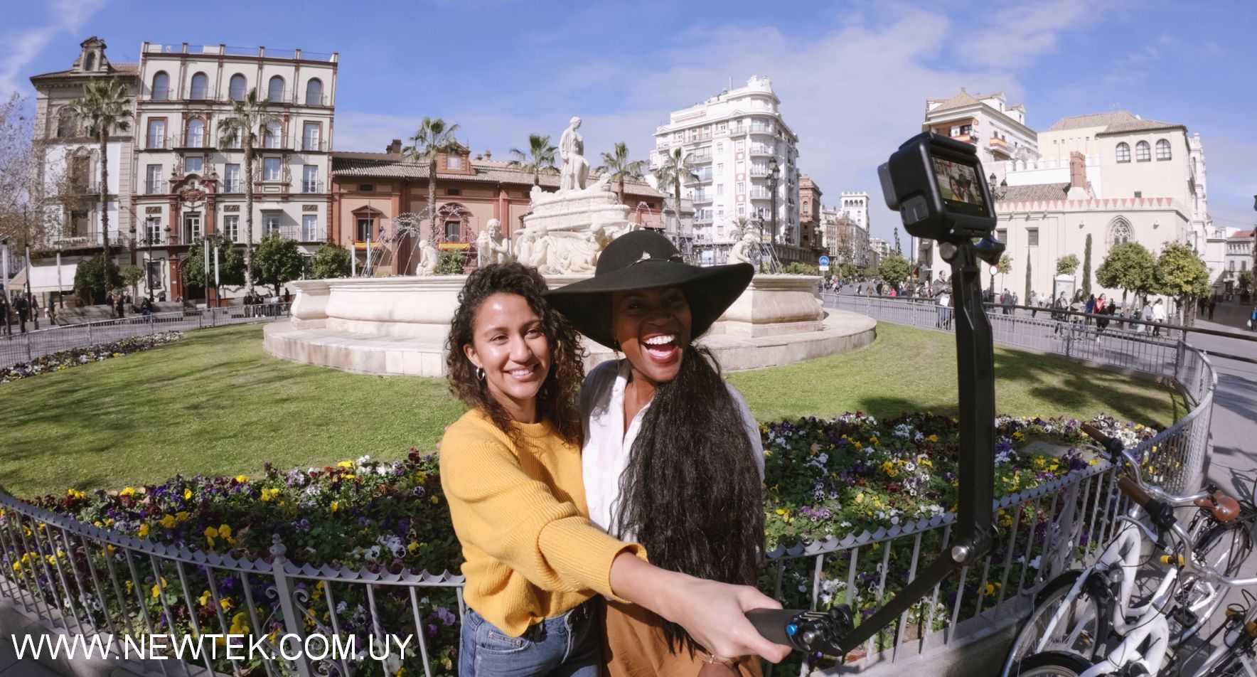 Palo Selfie Tripode GoPro 3 en 1 Vara de extension de 22.7 cm Portable Flexible