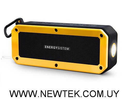 Parlante 2.0 Energy Sistem Outdoor Box Bike Bluetooth USB MicroSD F.M Linterna
