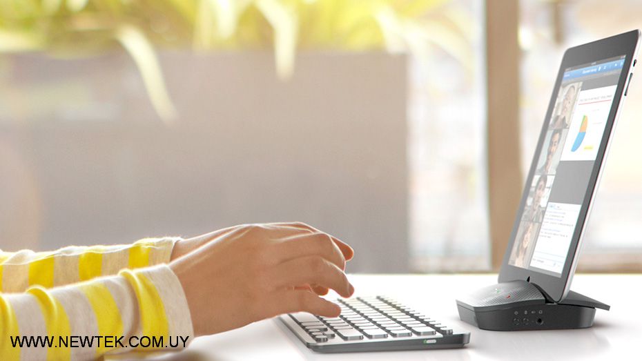 Parlante Logitech Mobile Speakerphone P710e 980-000741 Tipo Conferencia Portable