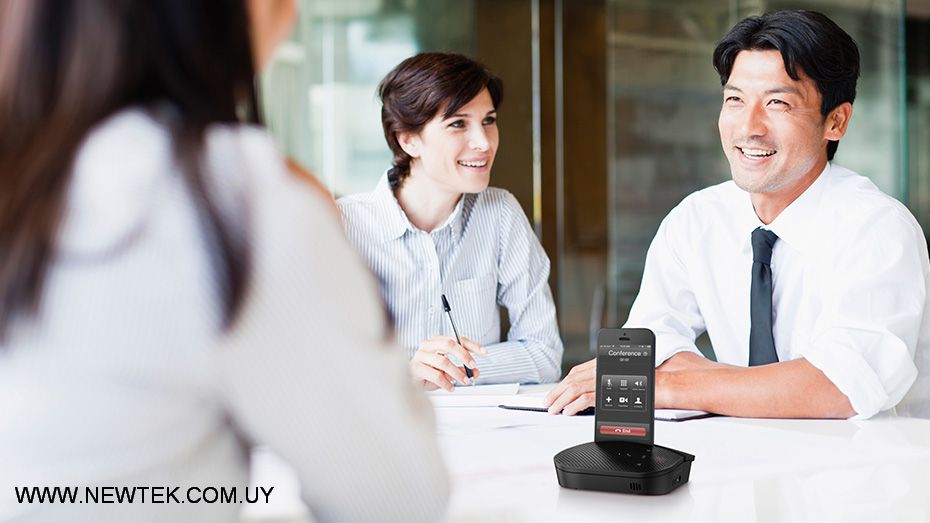 Parlante Logitech Mobile Speakerphone P710e 980-000741 Tipo Conferencia Portable