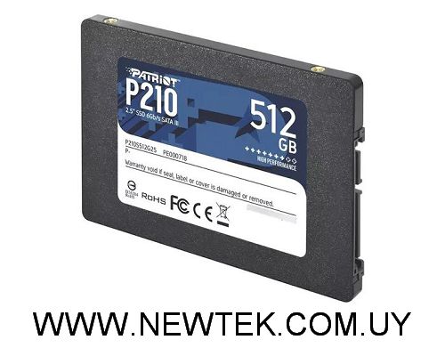 Disco Duro Estado Solido Patriot P210 512GB
