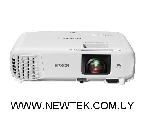 Proyector EPSON PowerLite W49 V11H983020 3800 ANSI 1200x800 HDMI USB VGA RJ45