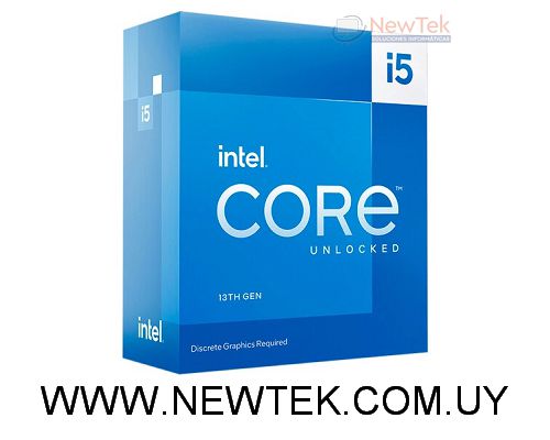 Procesador Intel Core i5-13600KF Hasta 5.10Ghz 14 Nucleos Socket 1700 13va gen