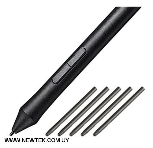 Puntas de Lapiz Wacom ACK-20001 Pack de 5 Puntas negras de remplazo Compatibles