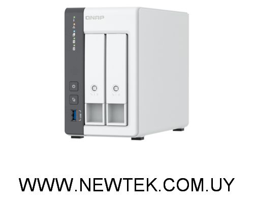 NAS QNAP TS-216G ARM Cortex A55 4GB RAM 2,5GbE 2 bahías