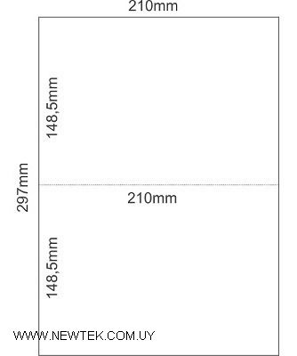 Resma de Papel A4 COPIMAX 210x297mm 75Gramos 500 Hojas