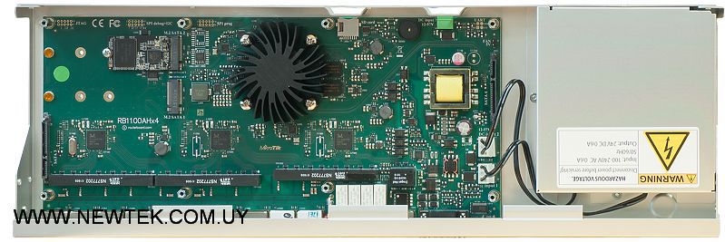 Router Cableado MicroTik RB1100AHx4 Dude Edition Gigabit x13 Quad Core 60GB M.2