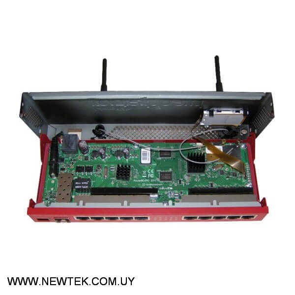 Router Cableado MicroTik RB2011UiAS-2HnD-IN Gigabit x5 Eth10 2.4GHz AP USB WIFI