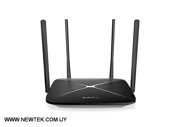 Router Inalambrico MERCUSYS AC12G Dual Band 2.4/5Ghz Gigabit WI-FI 5dBi IPTV