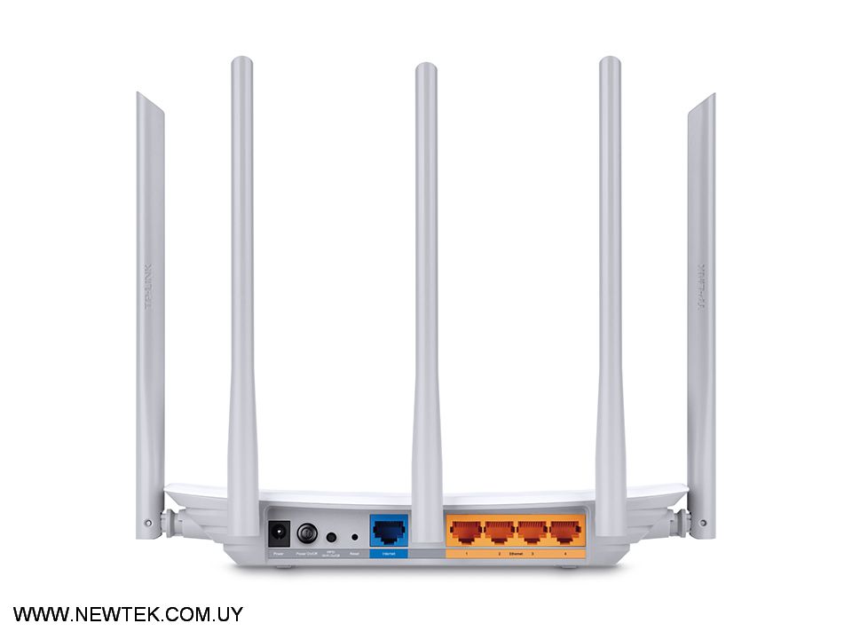 Router Inalambrico TP-Link AC1350 Archer C60 Doble Banda 5.0GHz Cinco Antenas 86