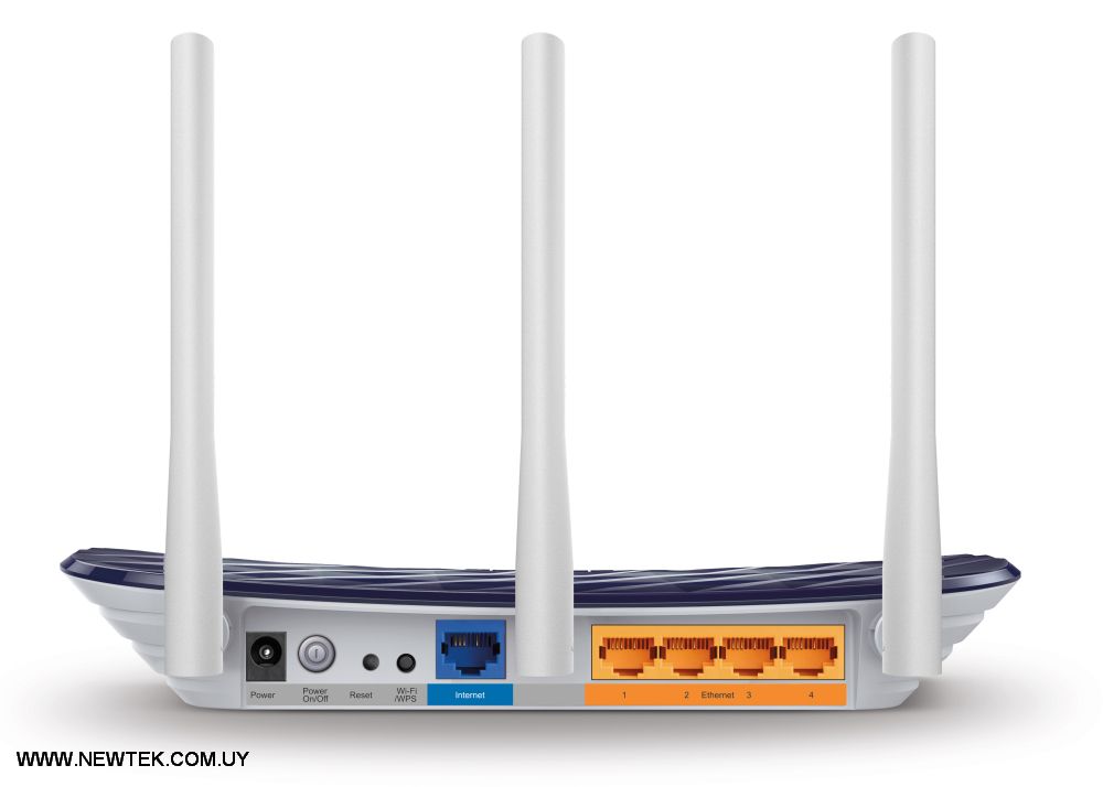 Router Inalambrico TP-Link Archer C20 AC750 733Mbps Dual-Band 2.4GHz y 5GHz
