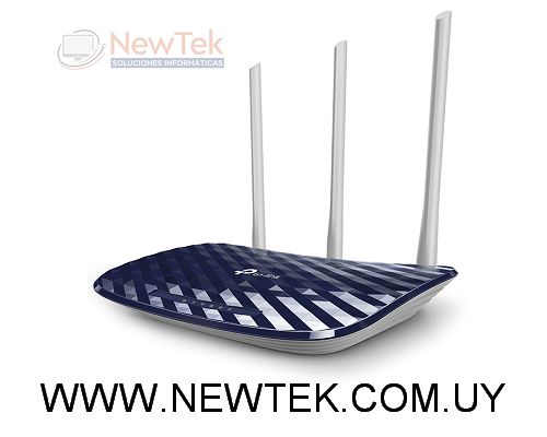 Router Inalambrico TP-Link Archer C20 AC750 733Mbps Dual-Band 2.4GHz y 5GHz