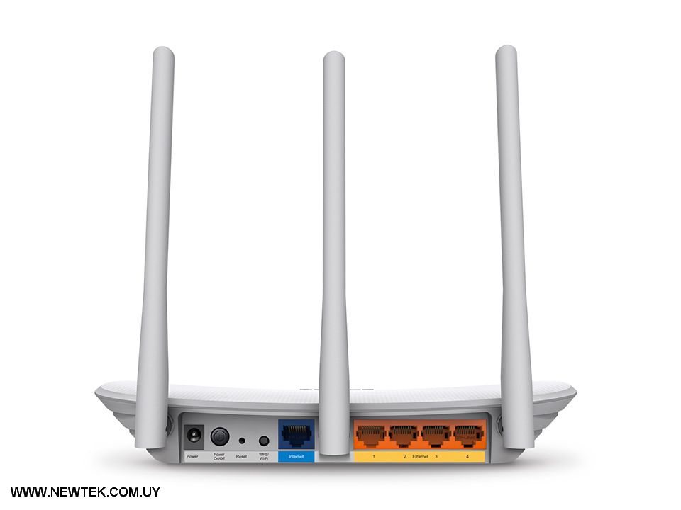 Router Inalambrico TP-Link TL-WR845N 2.4Ghz 300Mbps 3 Antenas DHCP 4 Puertos red