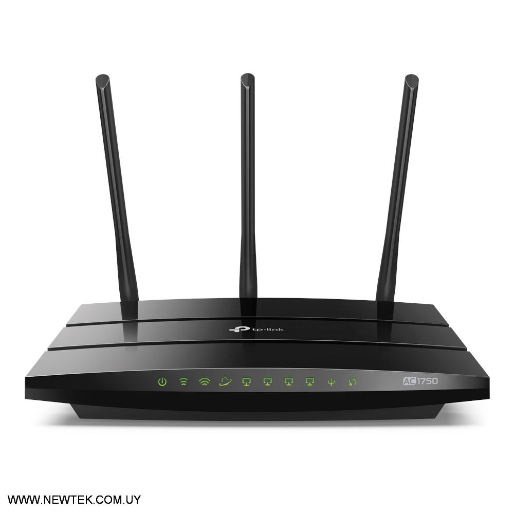 Router Inalambrico Tp-Link AC1750 Archer C7 3 Antena 5dBi Puerto USB 1300Mb 5GHz