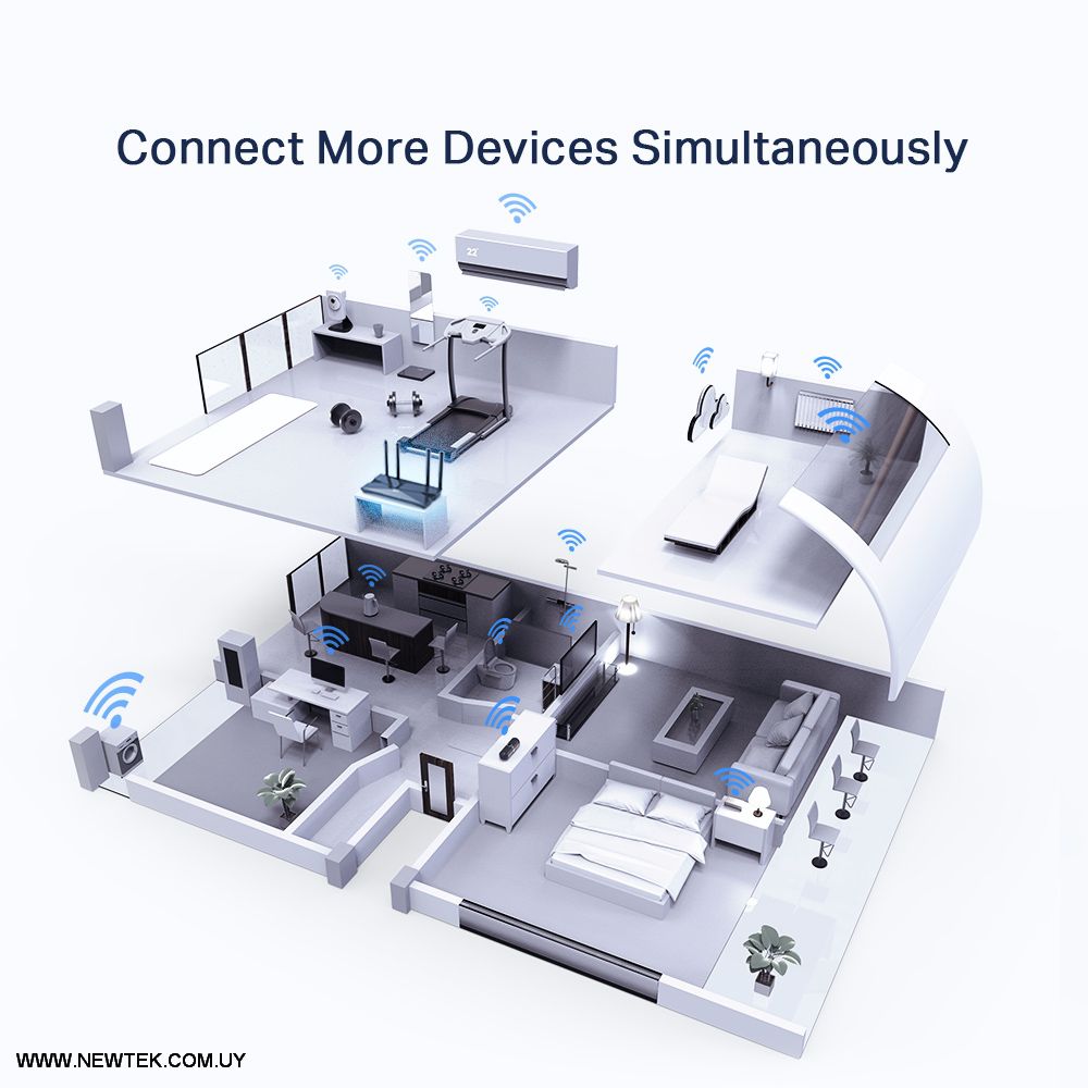 Router Inalambrico Tp-Link Archer AX50 Dual Band 2.4/5Ghz Gigabit Wi-Fi USB 3.0