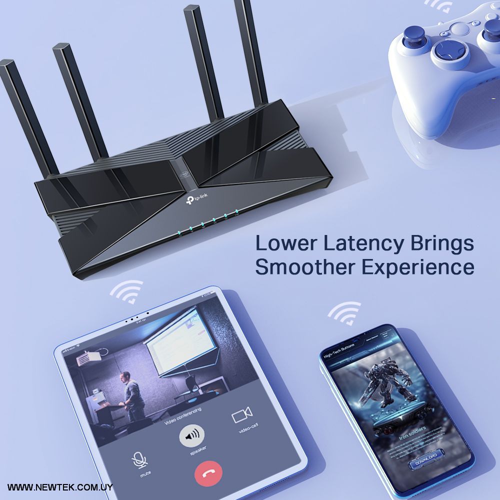 Router Inalambrico Tp-Link Archer AX50 Dual Band 2.4/5Ghz Gigabit Wi-Fi USB 3.0