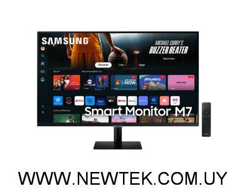 Monitor Samsung LS32DM702UNXGO 32” VA Smart 4ms 4k 60hz HDMI WIFI 5