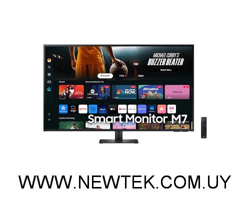 Monitor Samsung LS43DM702UNXGO 43” Smart VA 4ms 4k 60hz HDMI WIFI 5