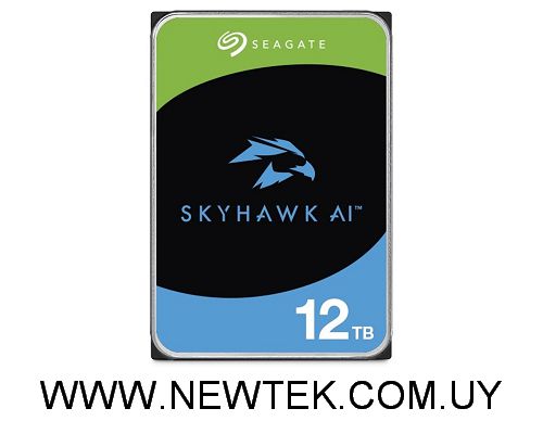 Disco duro de Videovigilancia Seagate SkyHawk AI ST12000VE001 12 TB